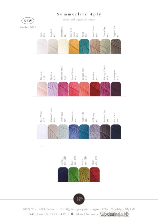 Summerlite 4ply 00437 | Seashell - Image 3