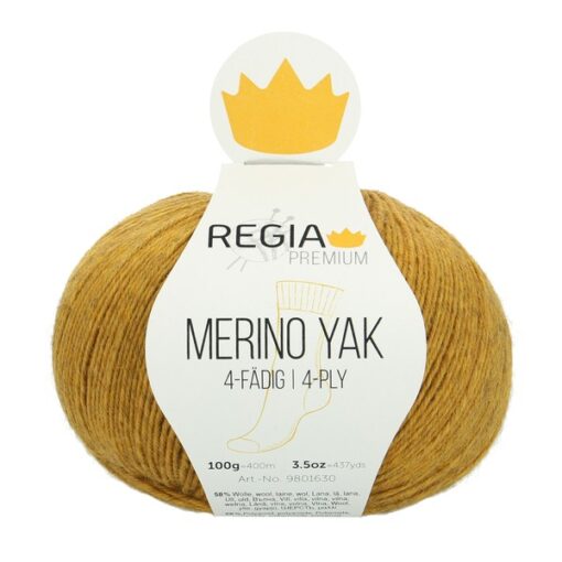 PREMIUM Merino Yak 07504 | gold meliert - Image 2