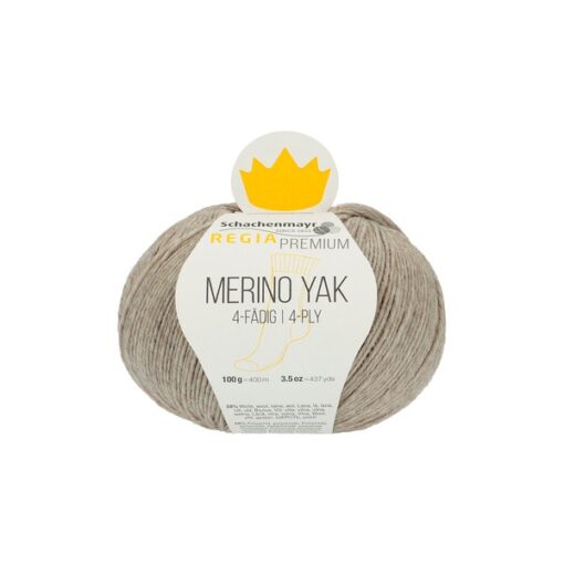 PREMIUM Merino Yak 07510 | beige meliert - Image 2