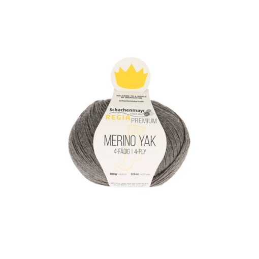 PREMIUM Merino Yak 07511 | kiesel meliert - Image 2