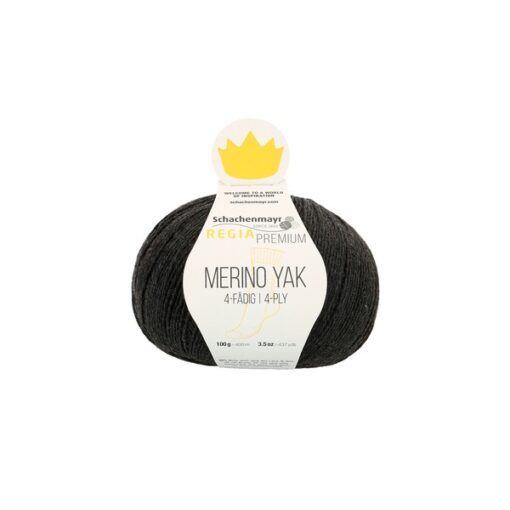 PREMIUM Merino Yak 07512 | anthrazit meliert - Image 2