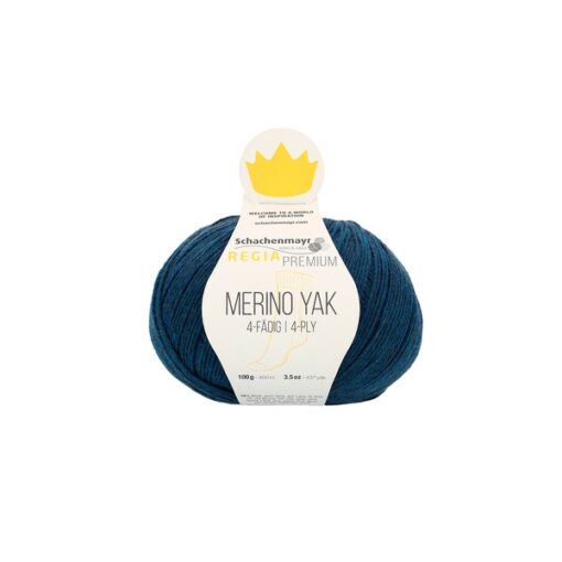 PREMIUM Merino Yak 07515 | nachtblau meliert - Image 2