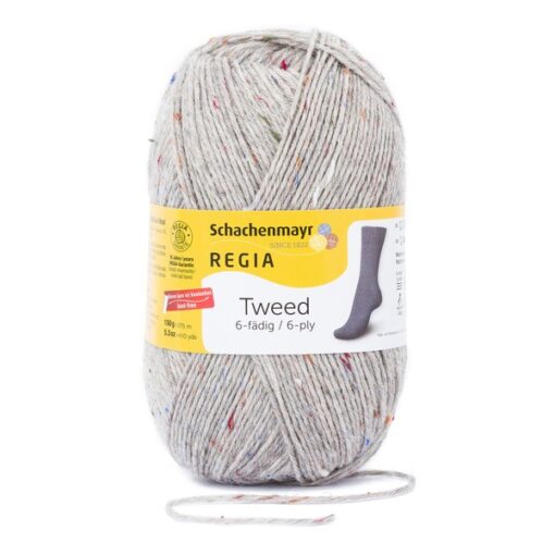 Tweed 00090 | hellgrau 6-ply 150g - Image 2