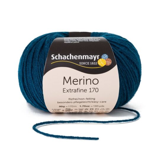 Merino Extrafine 170 00064 | teal (tootmine lõpetatud) - Image 2