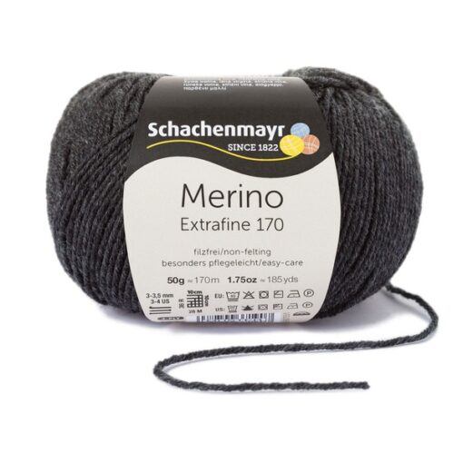 Merino Extrafine 170 00098 | anthrazit meliert - Image 2