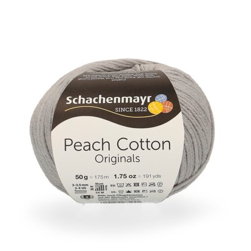 Peach Cotton 00190 | Silber - Image 2