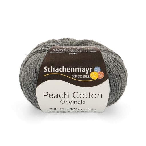 Peach Cotton 00198 | Anthrazit - Image 2