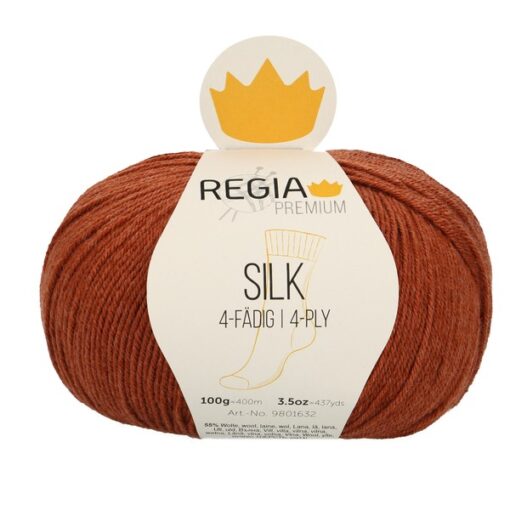 PREMIUM Silk 00085 | Rust Red - Image 2