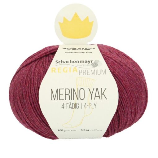 PREMIUM Merino Yak 07517 | Raspberry - Image 2