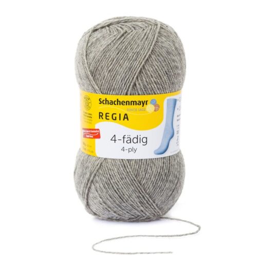 REGIA 4-ply 100g 00033 | flanell meliert