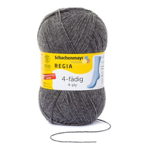 REGIA 4-ply 100g 00044 | mittelgrau meliert