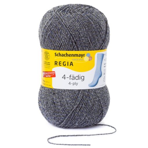 REGIA 4-ply 100g 00525 | grau mouliné