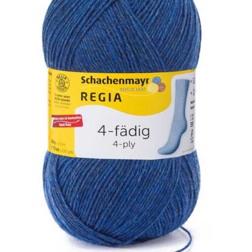 REGIA 4-ply 100g 01846 | blue jeans meliert - Image 2