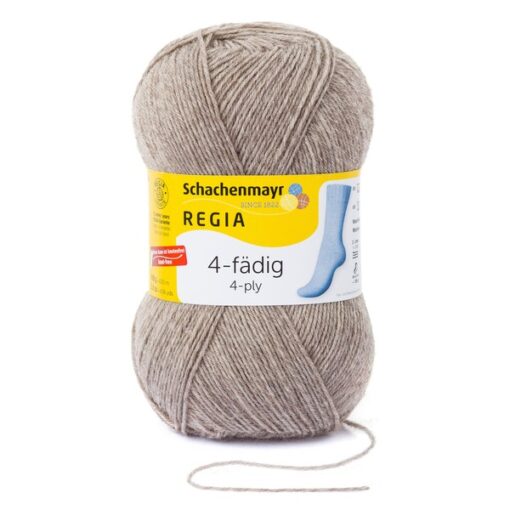 REGIA 4-ply 100g  02070 | holz meliert