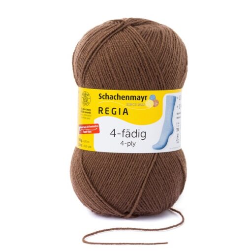 REGIA 4-ply 100g 02903 | dunkelbraun - Image 2