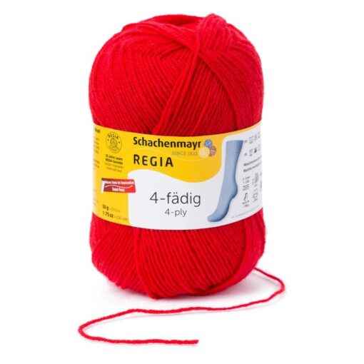 REGIA 4-ply 50g 02054 | red - Image 2
