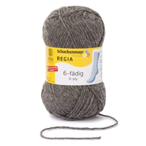 REGIA 6-ply 50g 00044 | mid-grey streaked - Image 2