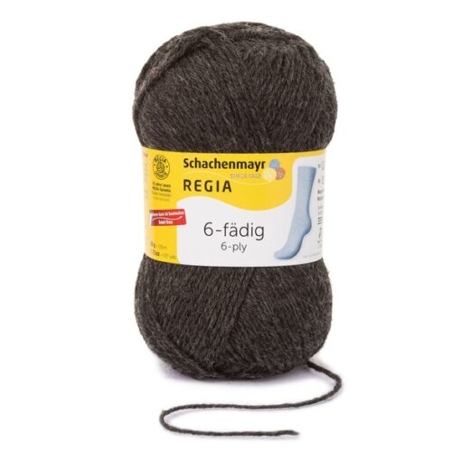 REGIA 6-ply 50g 00522 | anthrazit streaked - Image 2