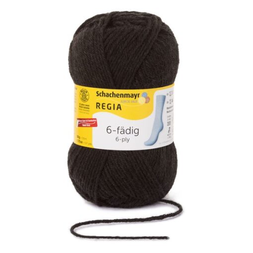REGIA 6-ply 50g 02066 | black - Image 2