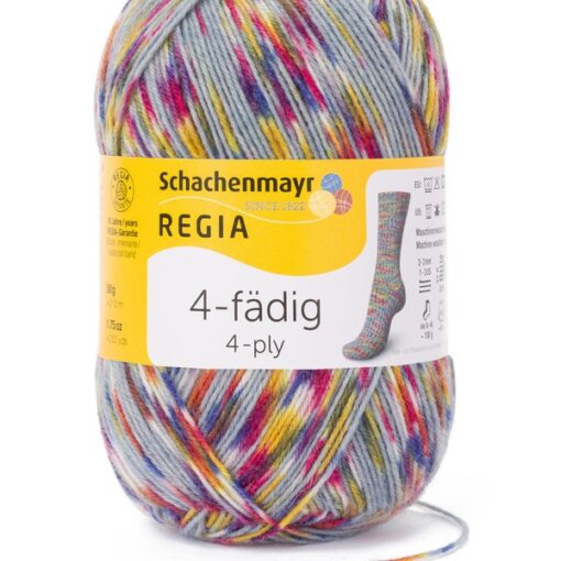 Regia 4ply Color 100g 09387 | festival color - Image 2