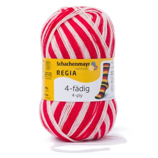 Regia 4ply Color 100g 05392 | rot-weiss color - Image 2