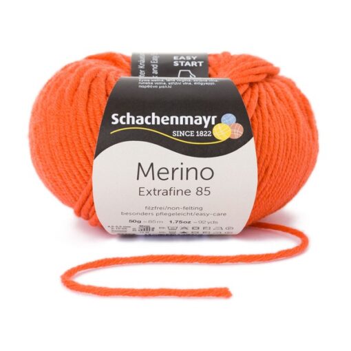 Merino Extrafine 85 00225 | orange - Image 2