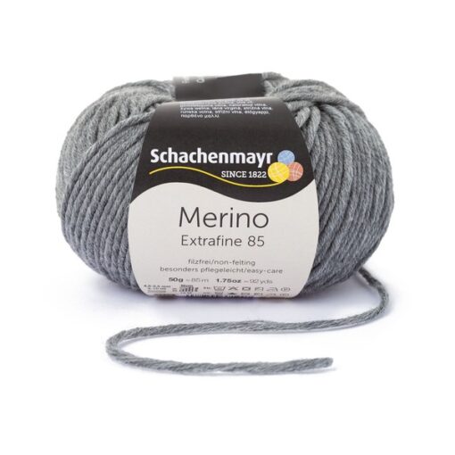 Merino Extrafine 85 00292 | mittelgrau meliert - Image 2