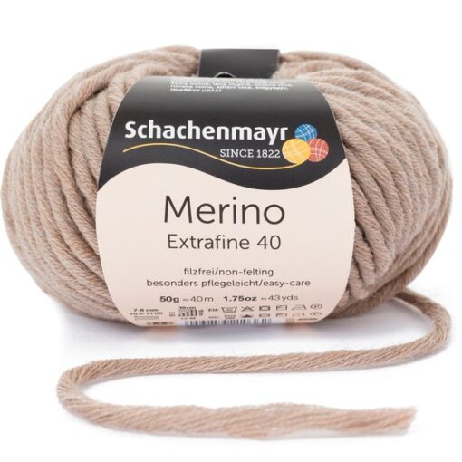 Merino Extrafine 40 00304 | sand meliert (tootmine lõpetatud - Image 2