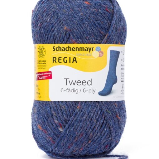 REGIA 6-ply Tweed 50g 00052 | jeans tweed (tootmine lõpetatu - Image 2