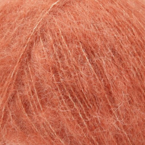 Brushed Alpaca Silk 22 hele rooste uni colour