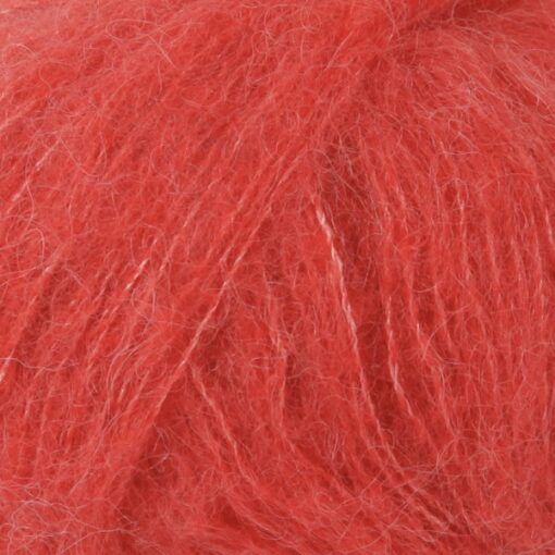 Brushed Alpaca Silk 06 korall uni colour