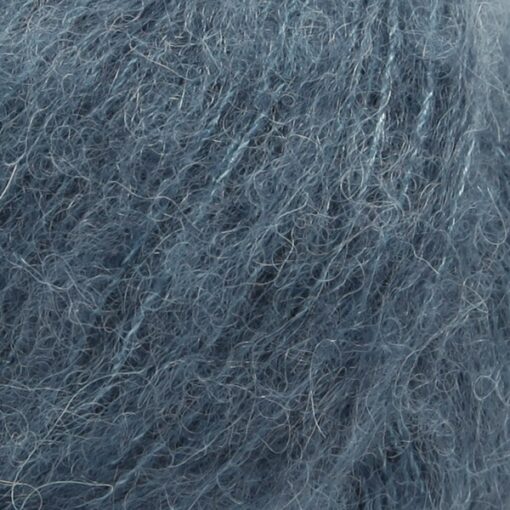 Brushed Alpaca Silk 25 terase sinine uni colour
