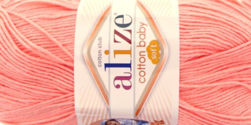 Cotton Baby Soft 145 Virsikuroosa