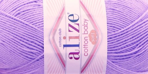 Cotton Baby Soft 547 Lavendlililla