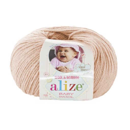Baby Wool 382 (Roosakas helebeež)