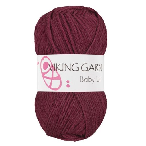 Baby Ull 3372 burgundiapunane