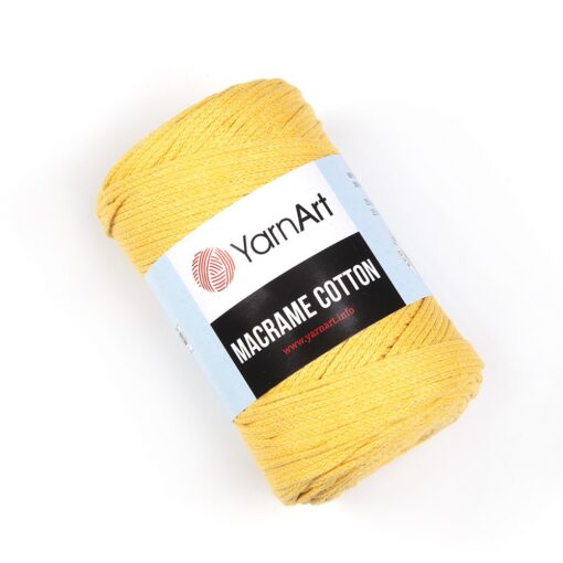 Macrame Cotton 764 kollane