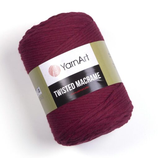 Twisted Macrame 781 tumepunane