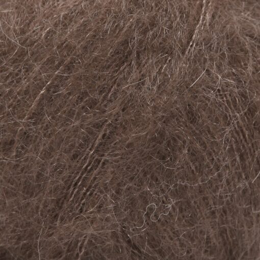 Kid-Silk 15 tumepruun uni colour