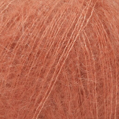 Kid-Silk 33 rooste uni colour