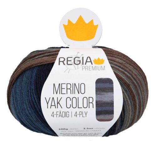 PREMIUM Merino Yak color 08508 | ocean gradient - Image 2