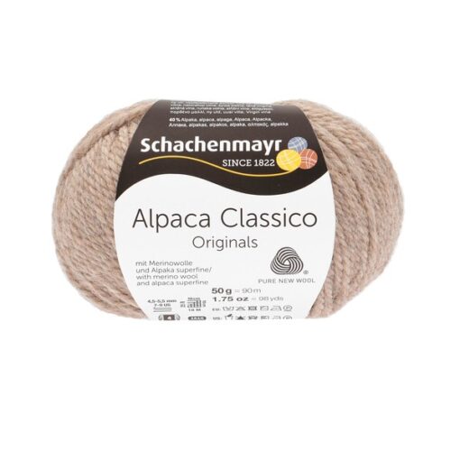 Alpaca Classico 00005 | sand mélange - Image 2
