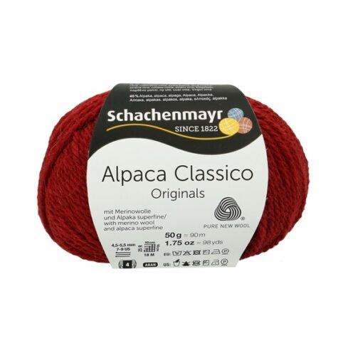 Alpaca Classico 00030 | rubinrot - Image 2