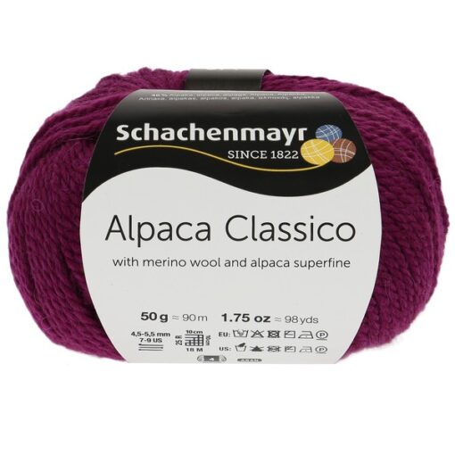 Alpaca Classico 00045 | fuchsia (tootmine lõpetatud) - Image 2