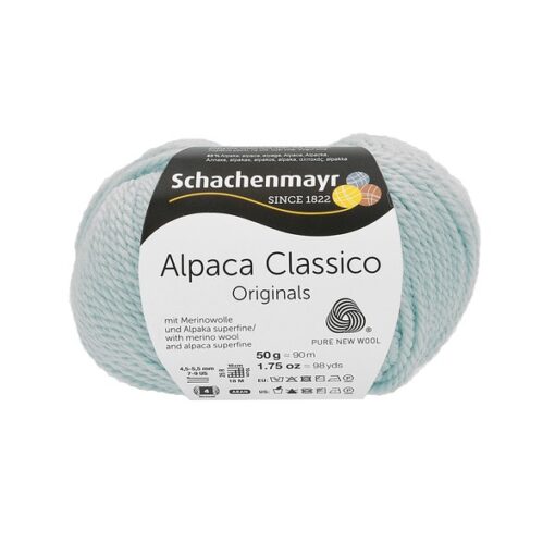 Alpaca Classico 00056 | eisblau - Image 2