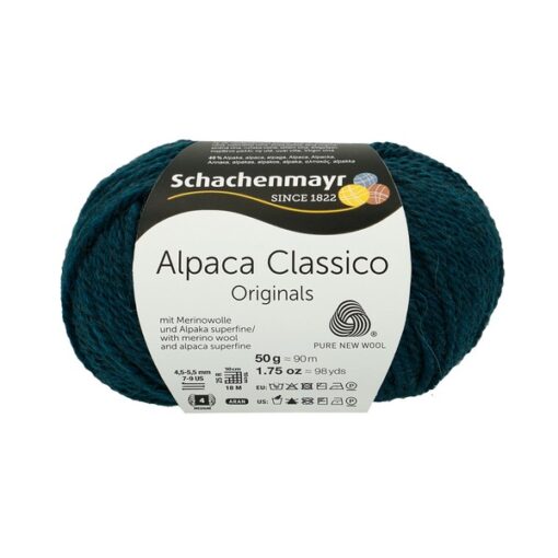 Alpaca Classico 00069 | teal - Image 2