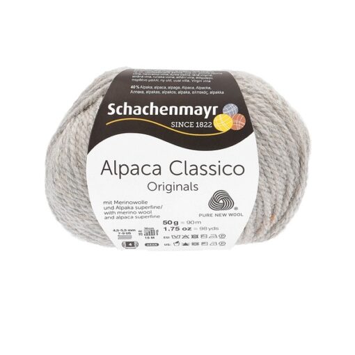 Alpaca Classico 00090 | hellgrau mélange - Image 2