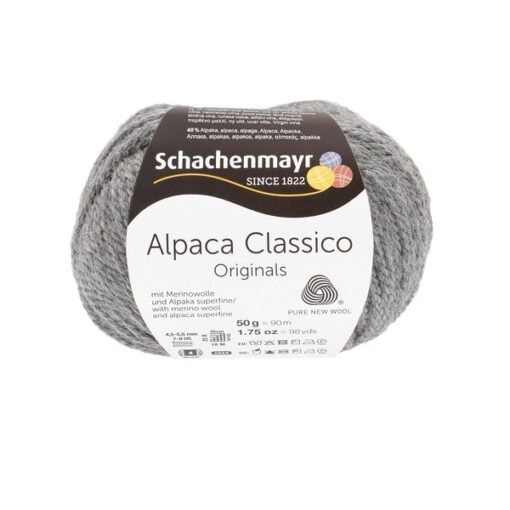 Alpaca Classico 00094 | kiesel mélange - Image 2