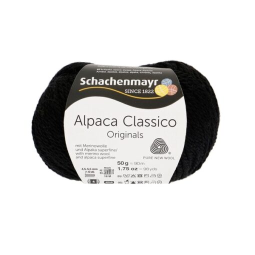 Alpaca Classico 00099 | schwarz - Image 2