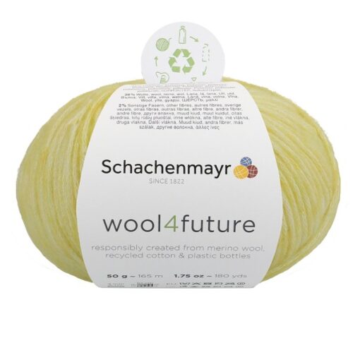 Wool4future 00020 | Pale Yellow - Image 2